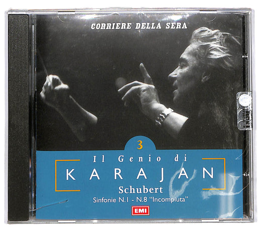 EBOND Il Genio Di Karajan 3 - Schubert Sinfonie N.1 N.8 Incompiuta CD CD101741