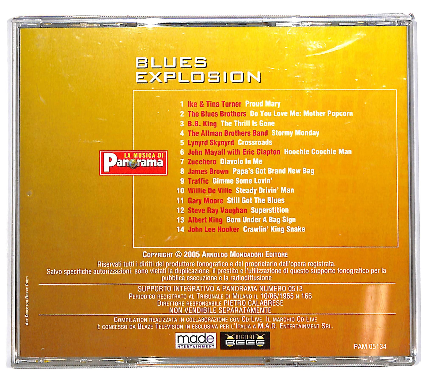 EBOND Various - Live! Collection - R&B Blues Explosion n4 EDITORIALE CD CD101750