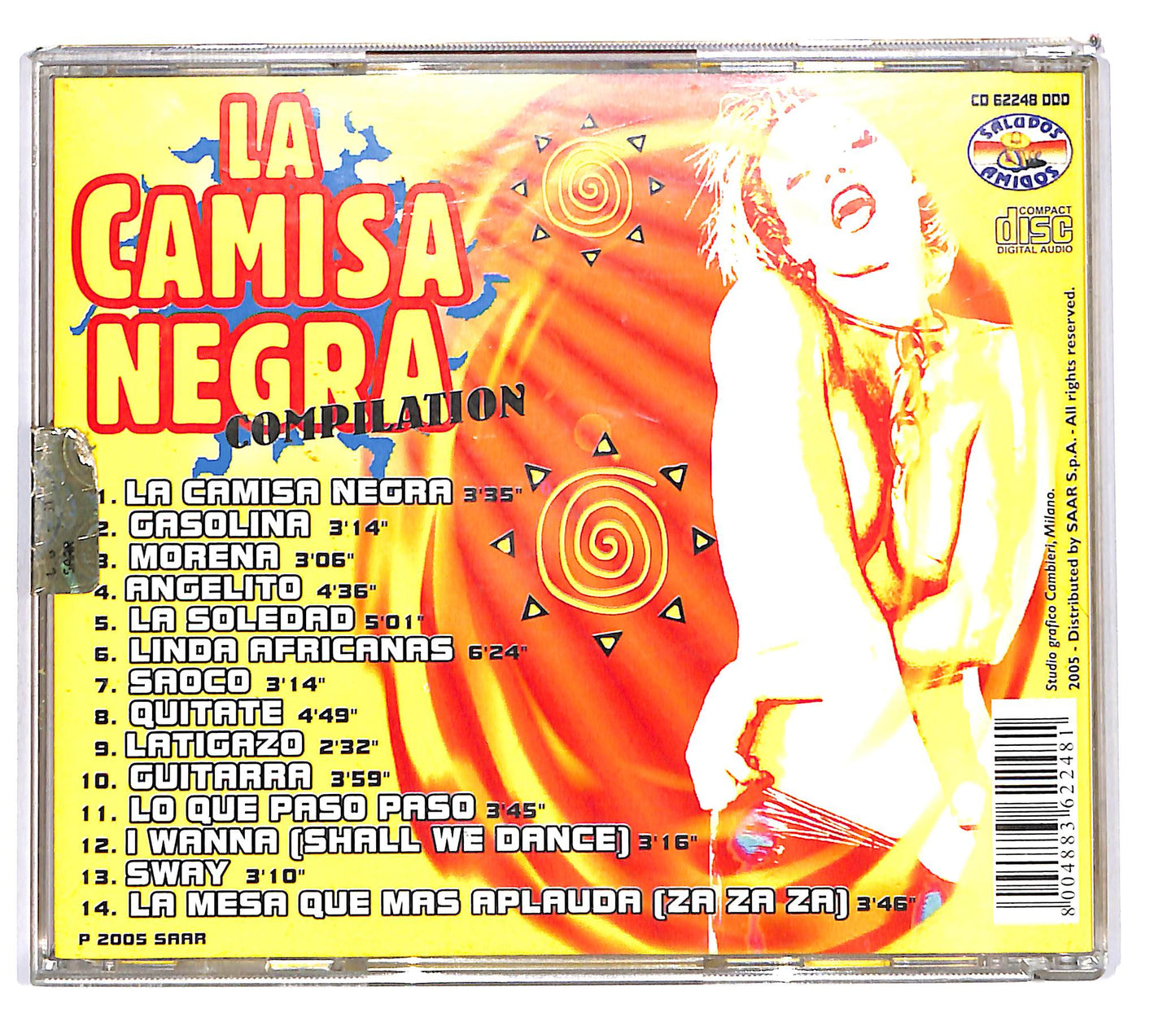 EBOND Various - La Camisa Negra Compilation CD CD101751
