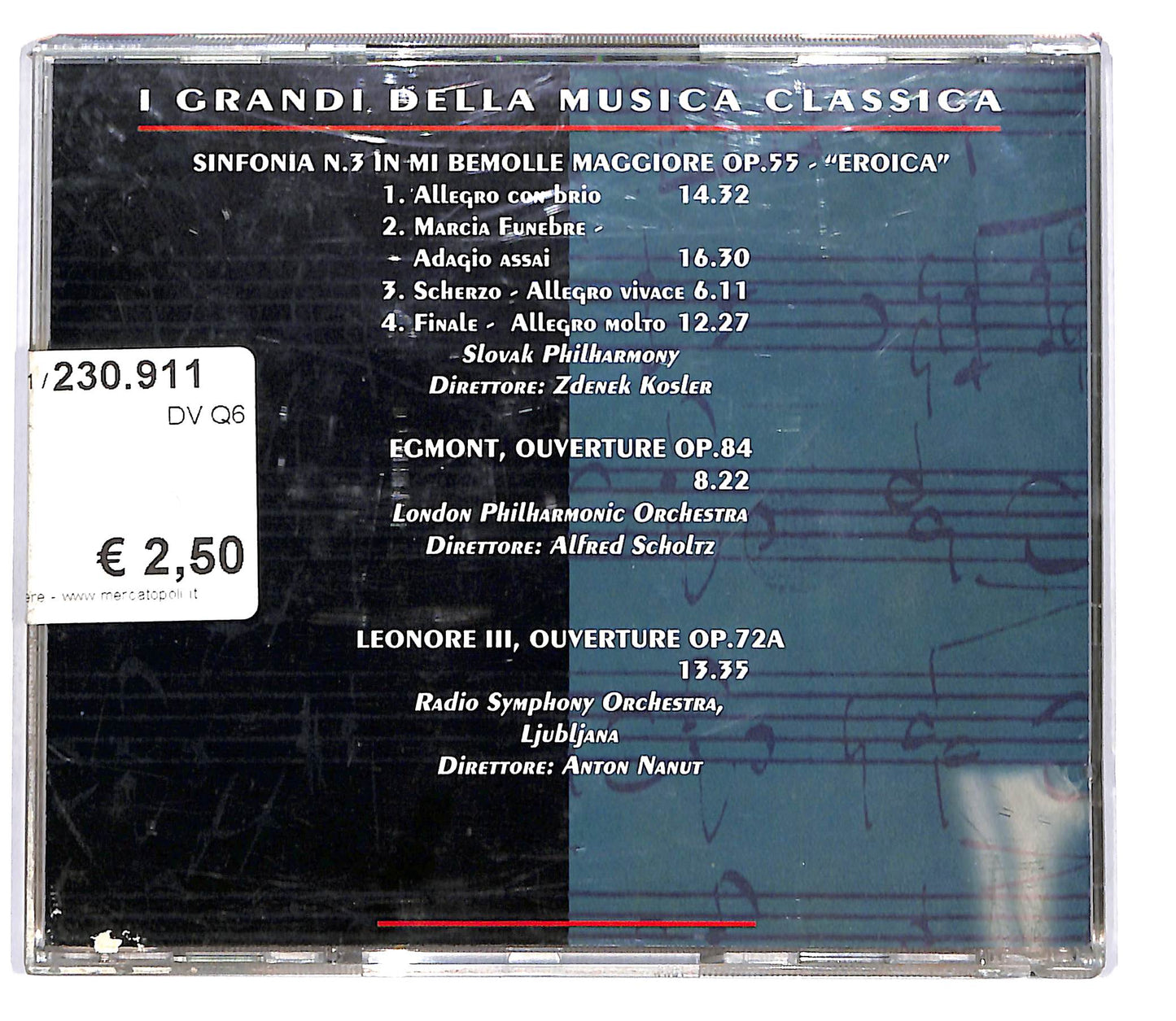 EBOND I Grandi Della Musica Classica - Beethoven Vol.III EDITORIALE CD CD101752