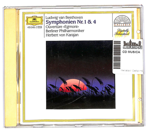 EBOND Beethoven - Symphonies Nos.1 & 4 Egmont Overture CD CD101761