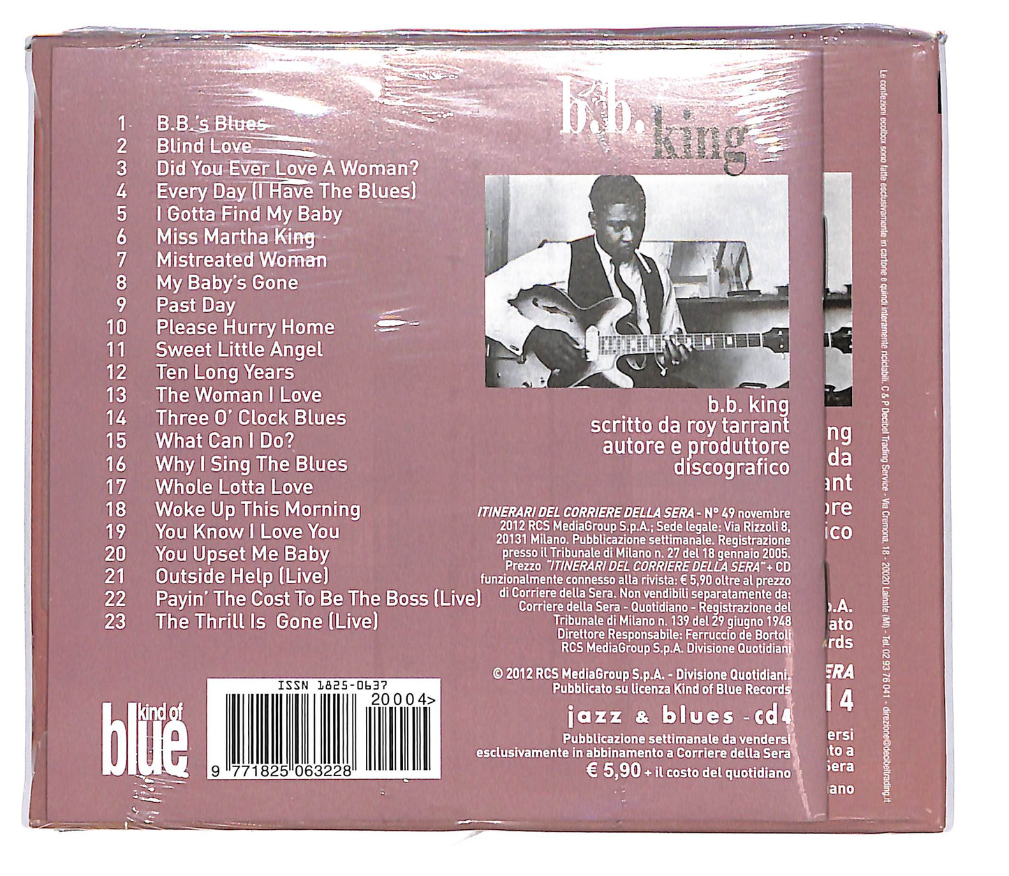 EBOND B.B. King - The Very Best Of vol.5 DIGIPACK EDITORIALE CD CD101802