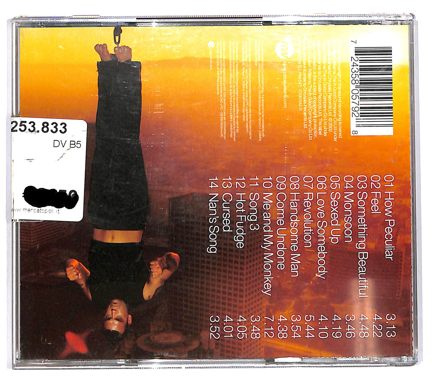 EBOND Robbie Williams - Escapology CD CD101807
