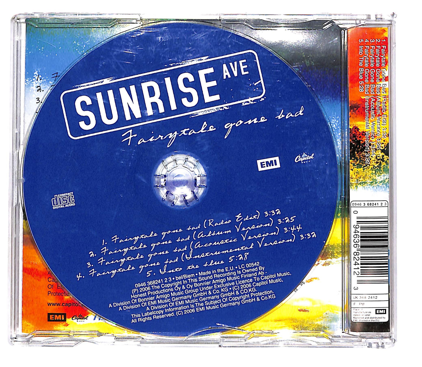 EBOND Sunrise Ave - Fairytale Gone Bad CD CD101841