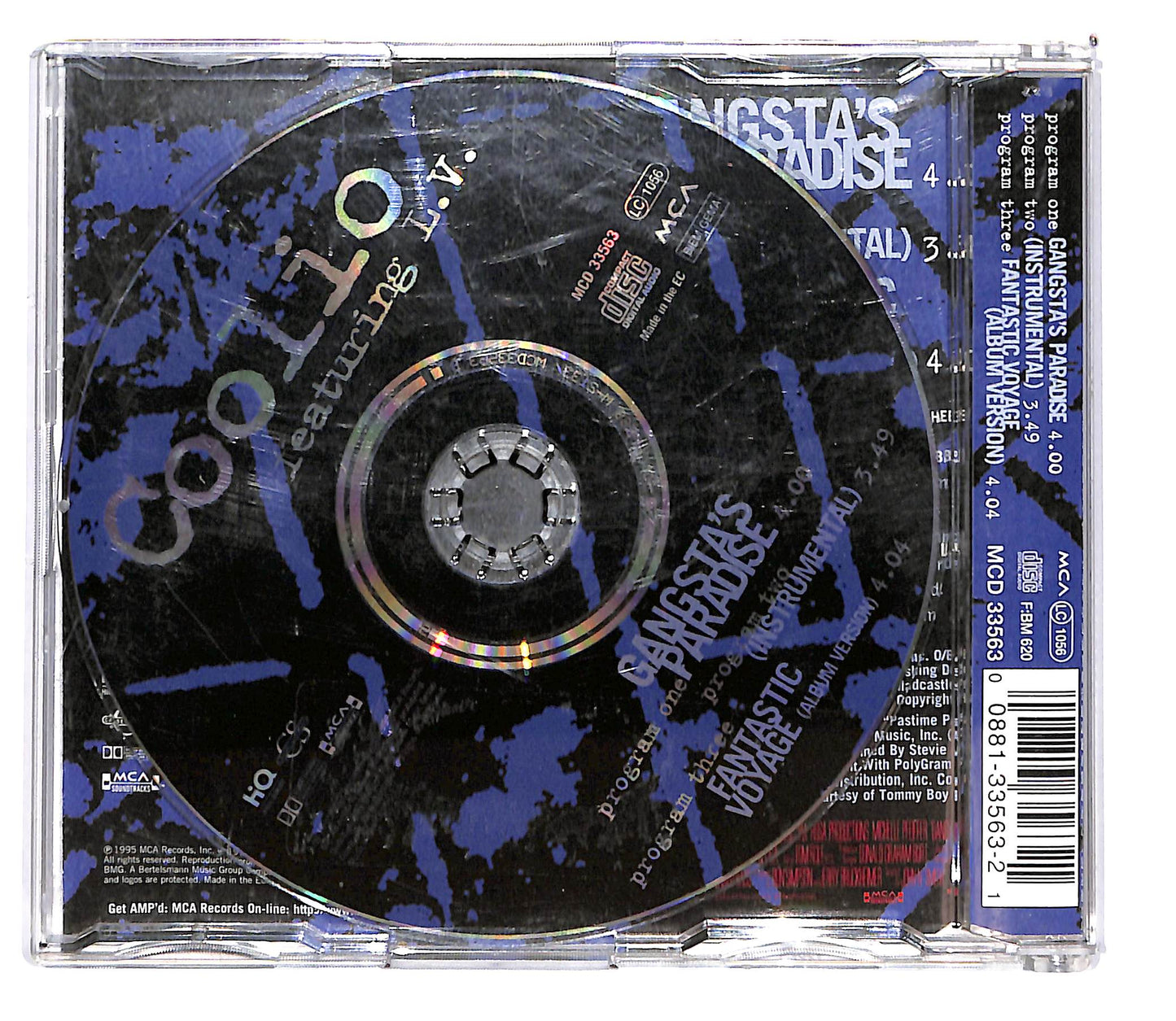 EBOND Coolio Featuring L.V.- Gangsta's Paradise CD CD101862