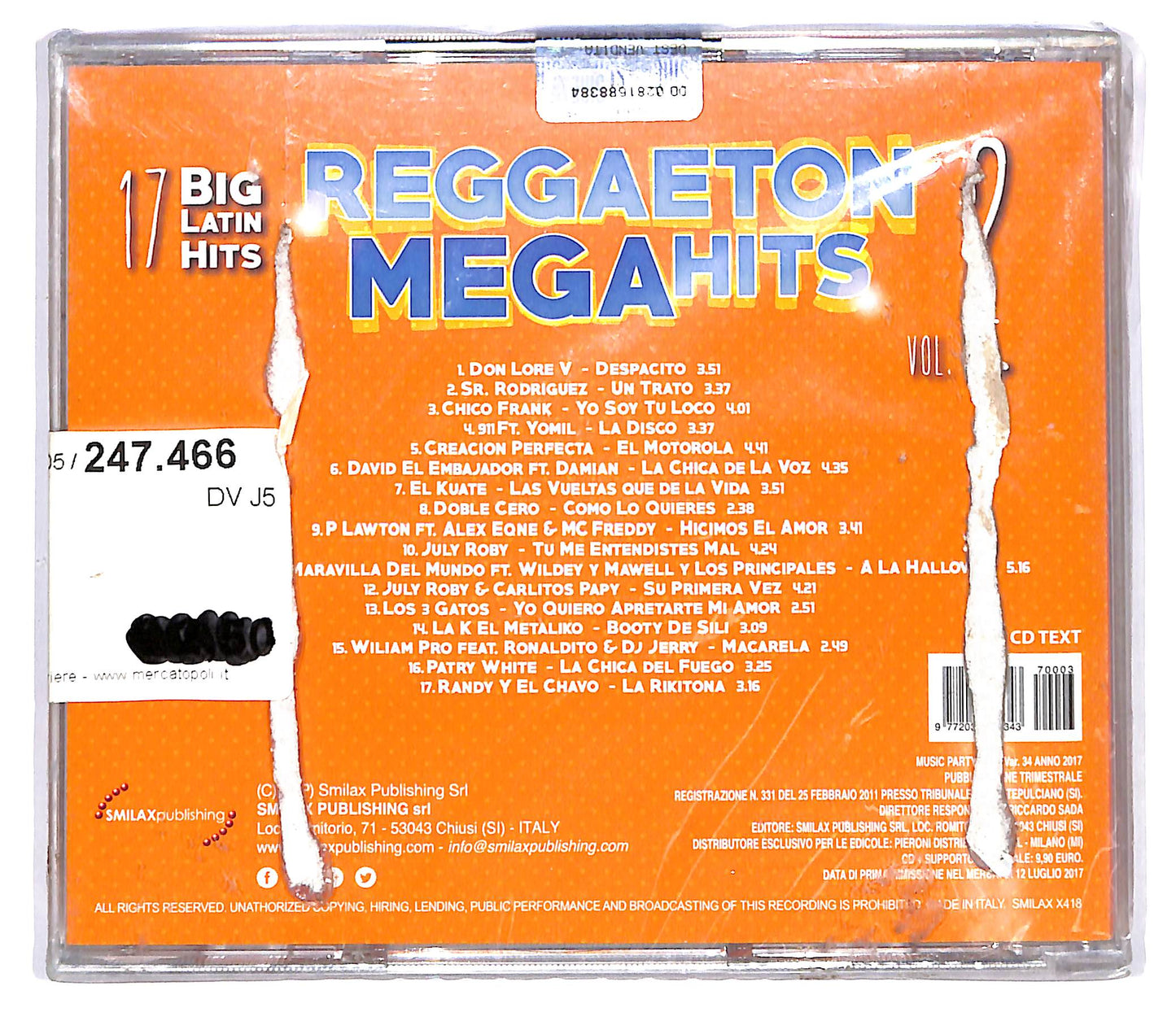 EBOND Various - Reggaeton Mega Hits CD CD101916