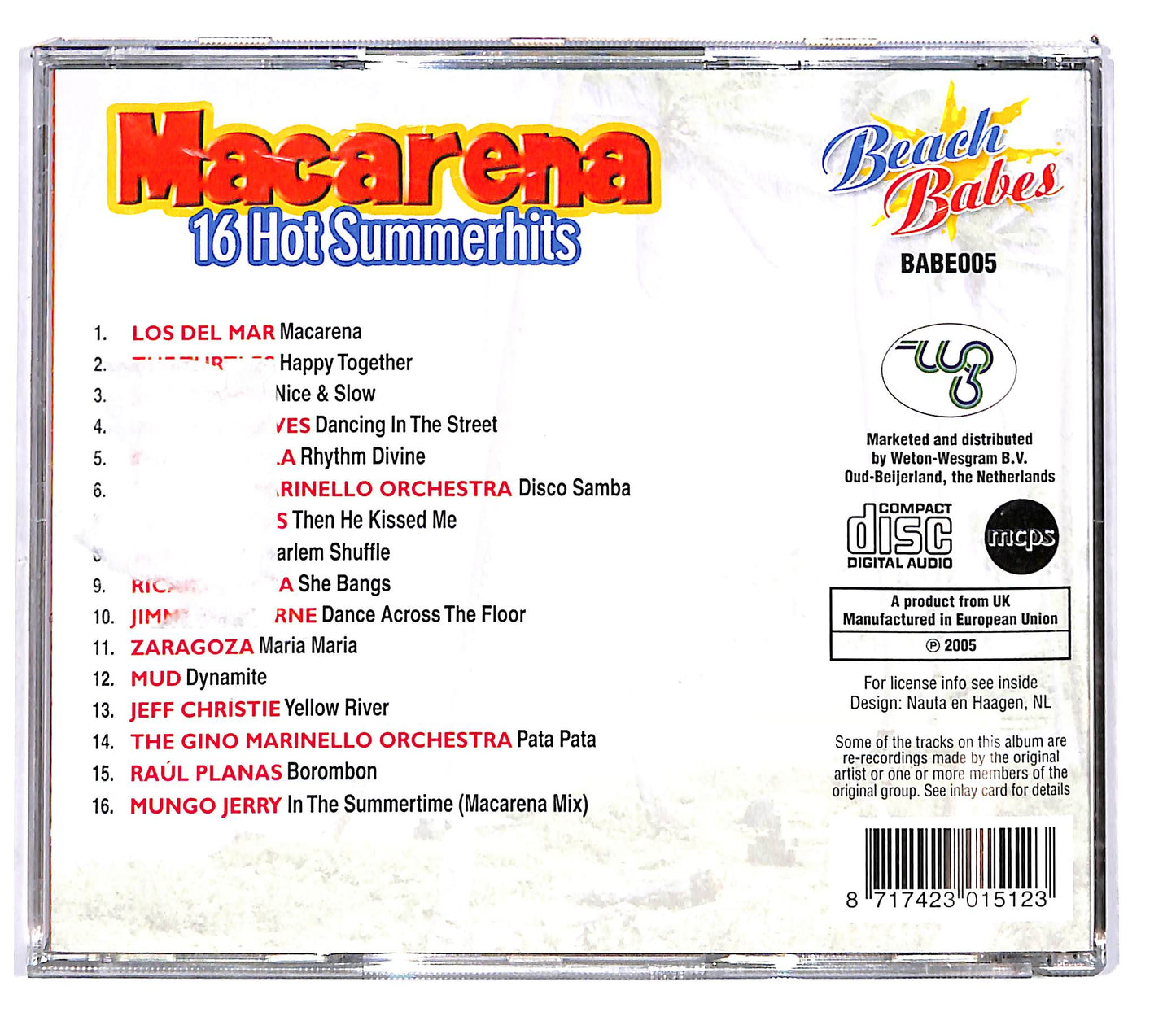 EBOND Various - Macarena 16 Hot Summerhits CD CD101929
