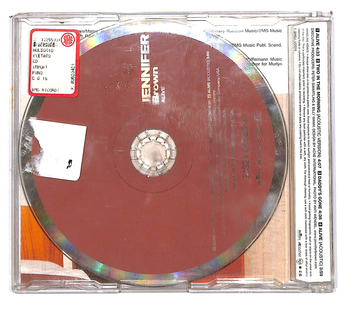 EBOND Jennifer Brown - Alive CD CD101932