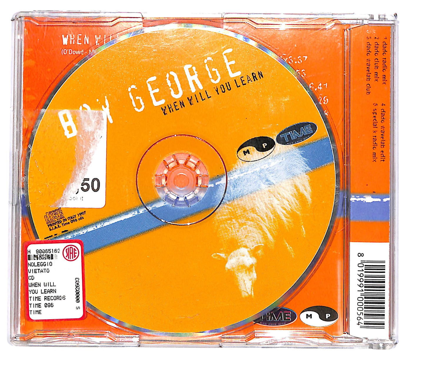 EBOND Boy George - When Will You Learn CD CD101936