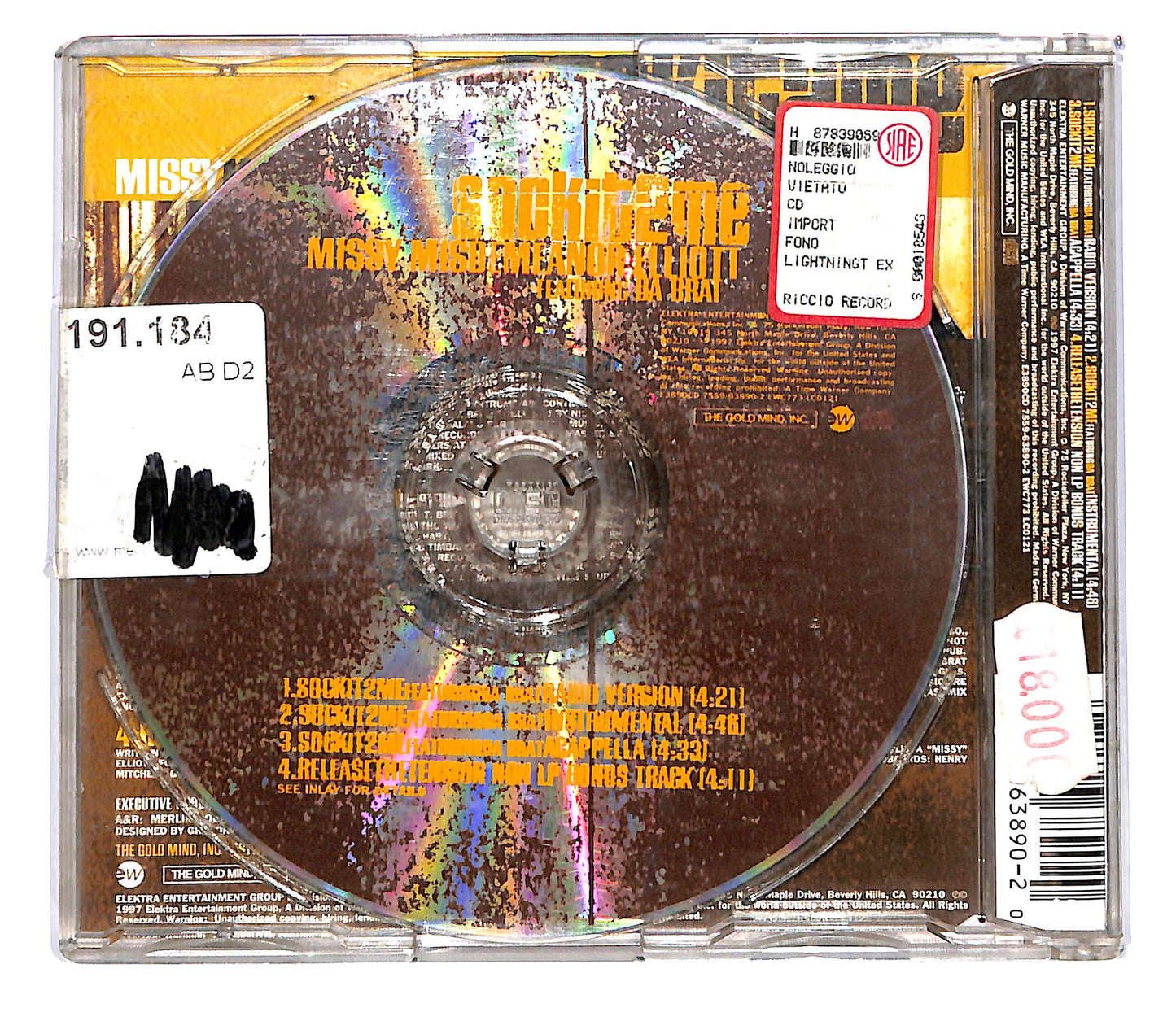 EBOND Missy Misdemeanor Elliott - Sock It 2 Me CD CD101949
