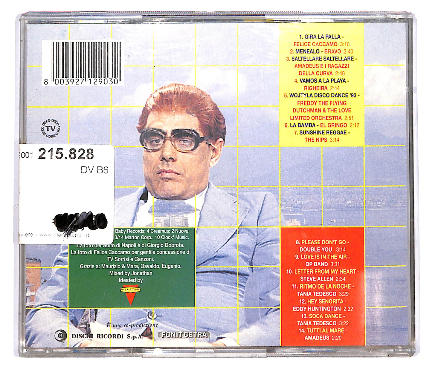 EBOND Various - Gira La Palla Compilation CD CD102007