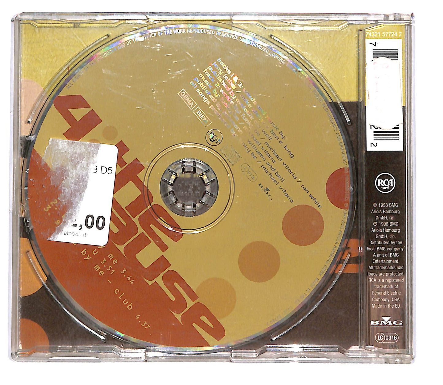 EBOND 4 The Cause - Stand By Me CD CD102017