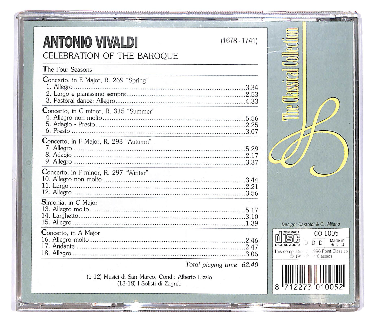 EBOND Vivaldi - Celebration Of The Baroque CD CD102018
