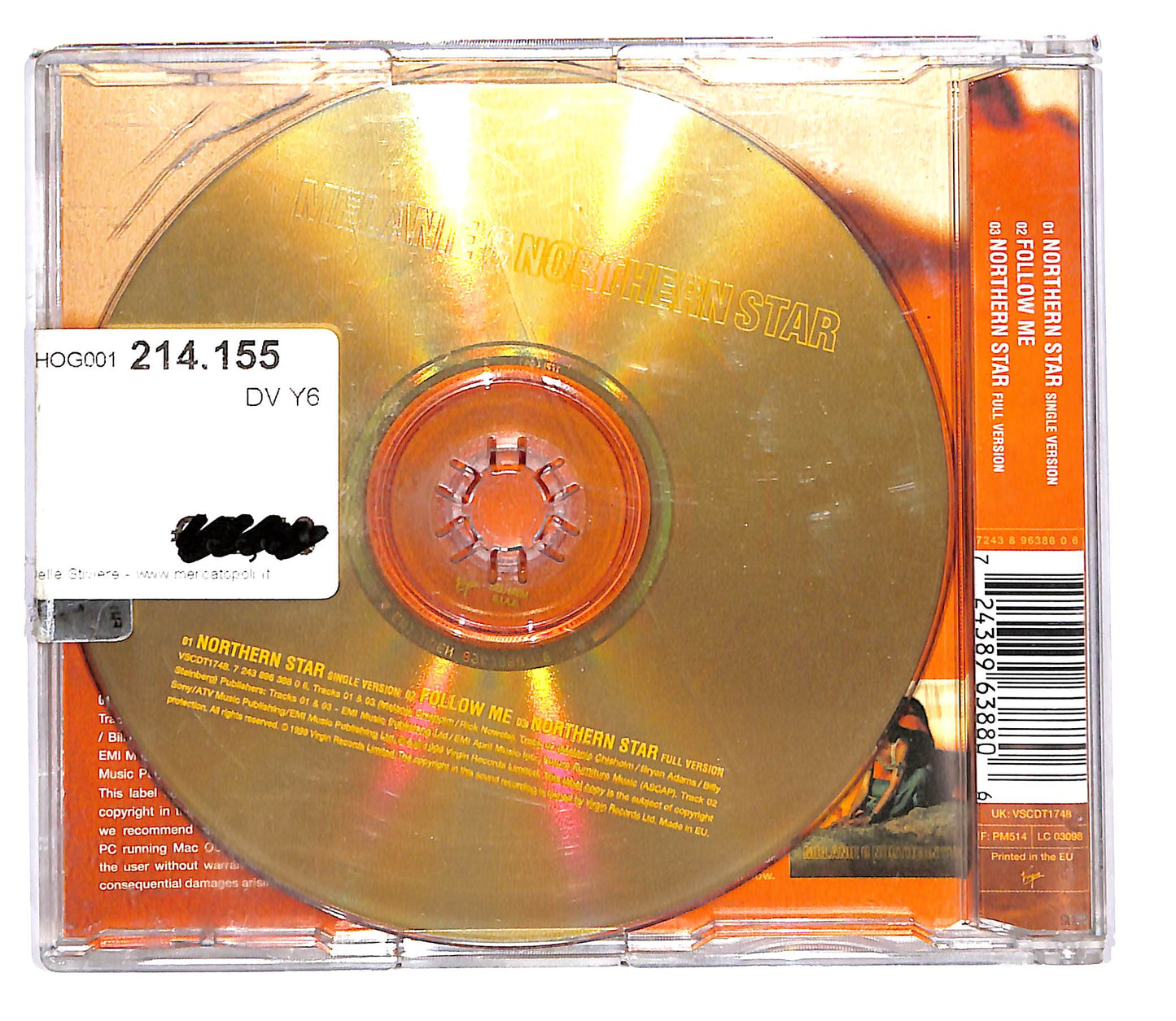 EBOND Melanie C - Northern Star CD CD102022