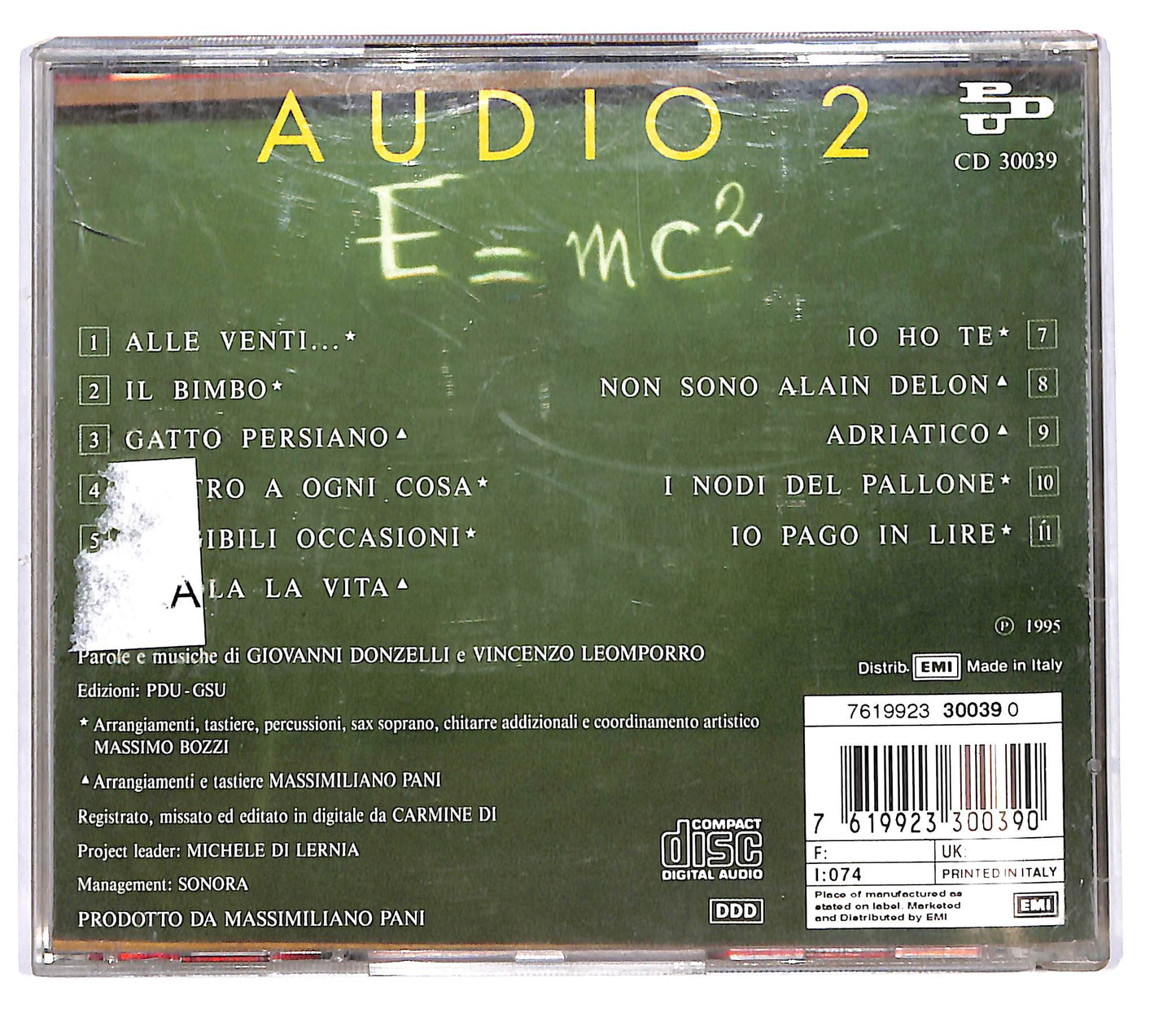EBOND Audio 2 - E=mc2 CD CD102023