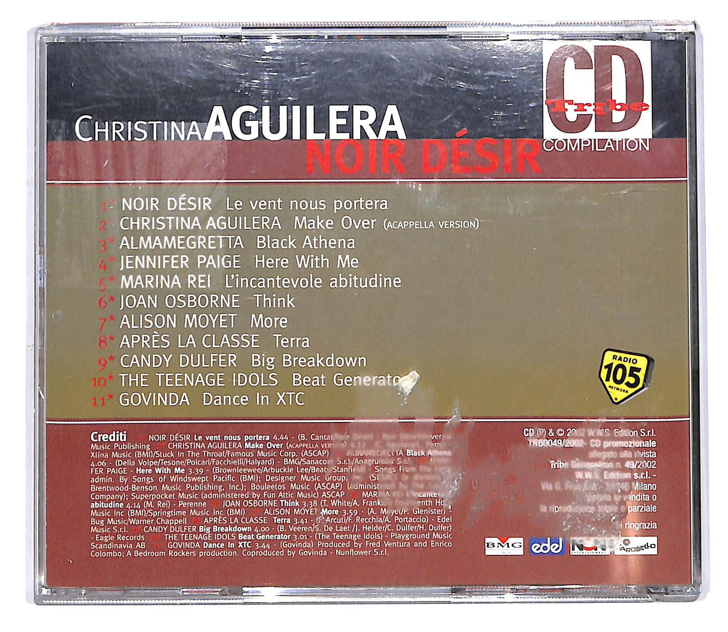 EBOND Christina Aguilera - Noir Desir EDITORIALE CD CD102033