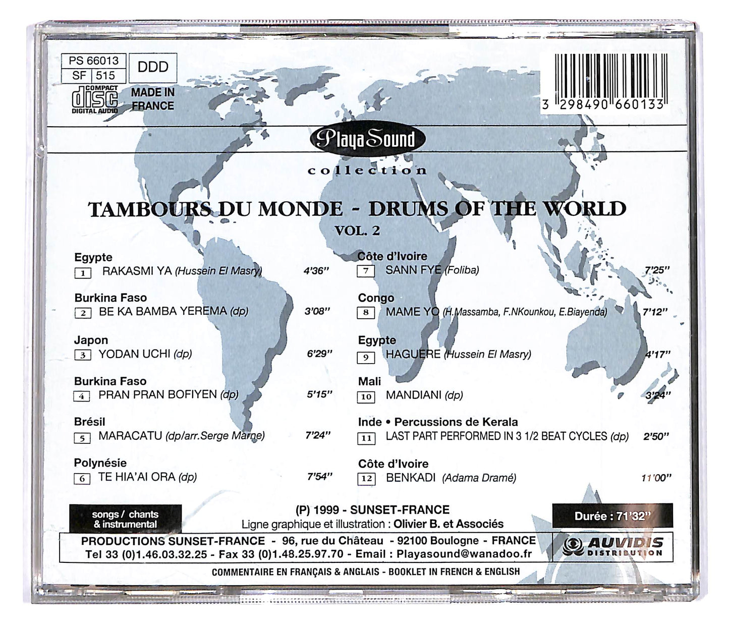 EBOND Various - Drums Of The World Vol 2 CD CD102037