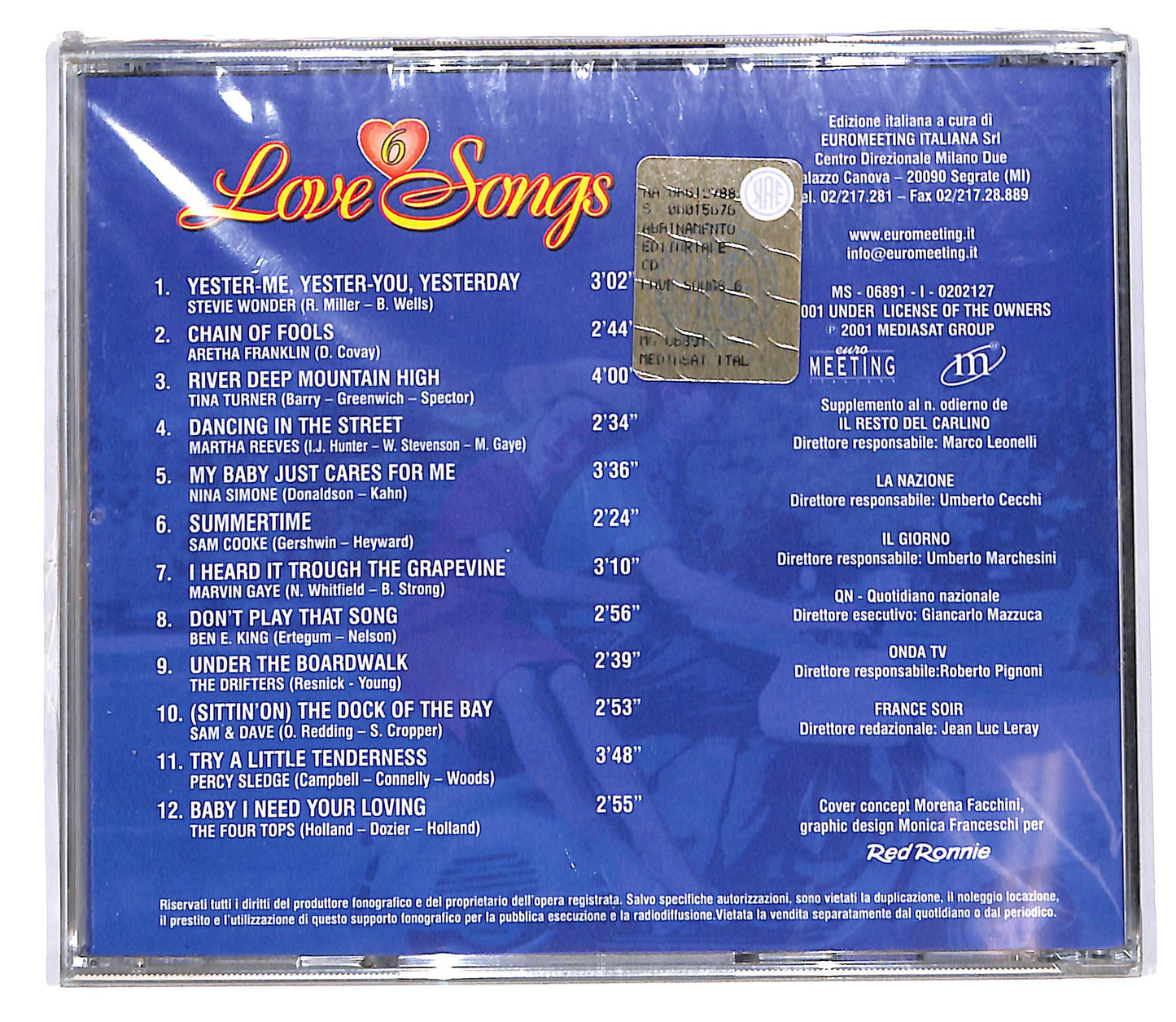 EBOND Various - love songs vol 6 CD CD102061