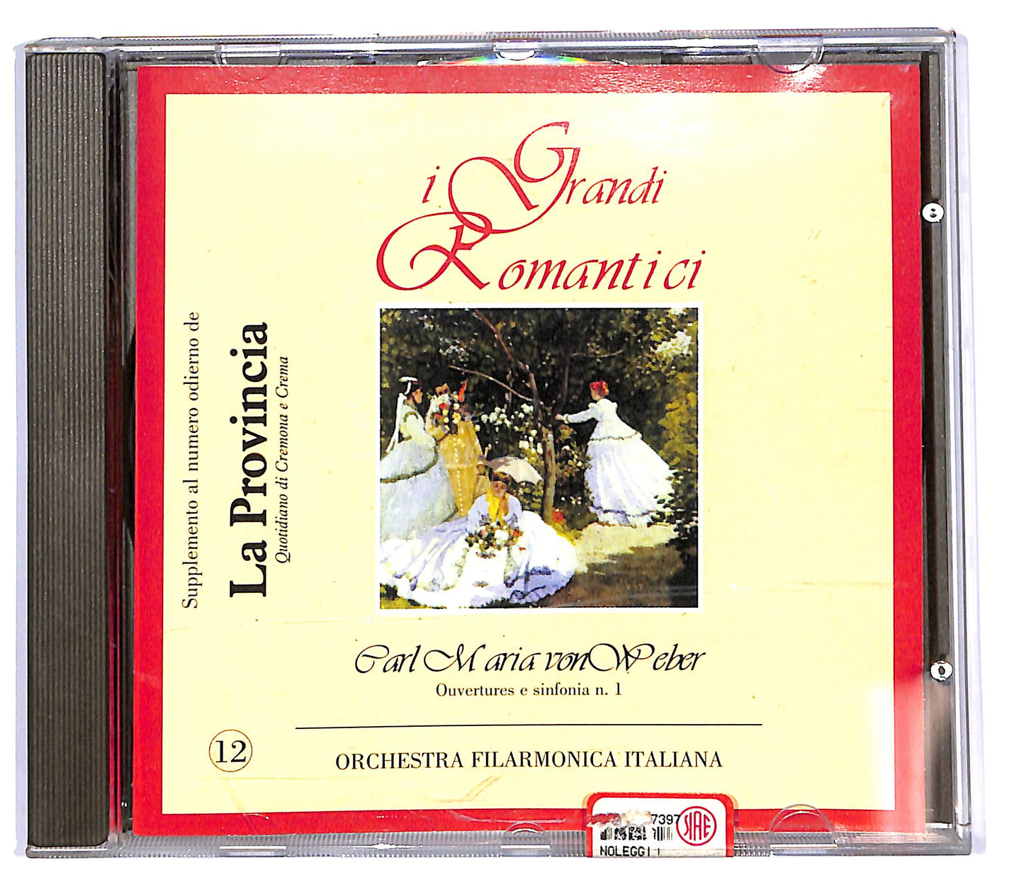 EBOND Carl Maria Von Weber - ouvertures e sinfonia n1 vol12 CD CD102102