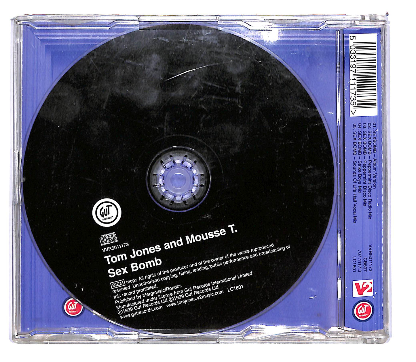 EBOND Tom Jones And Mousse T. - Sex Bomb CD CD102109