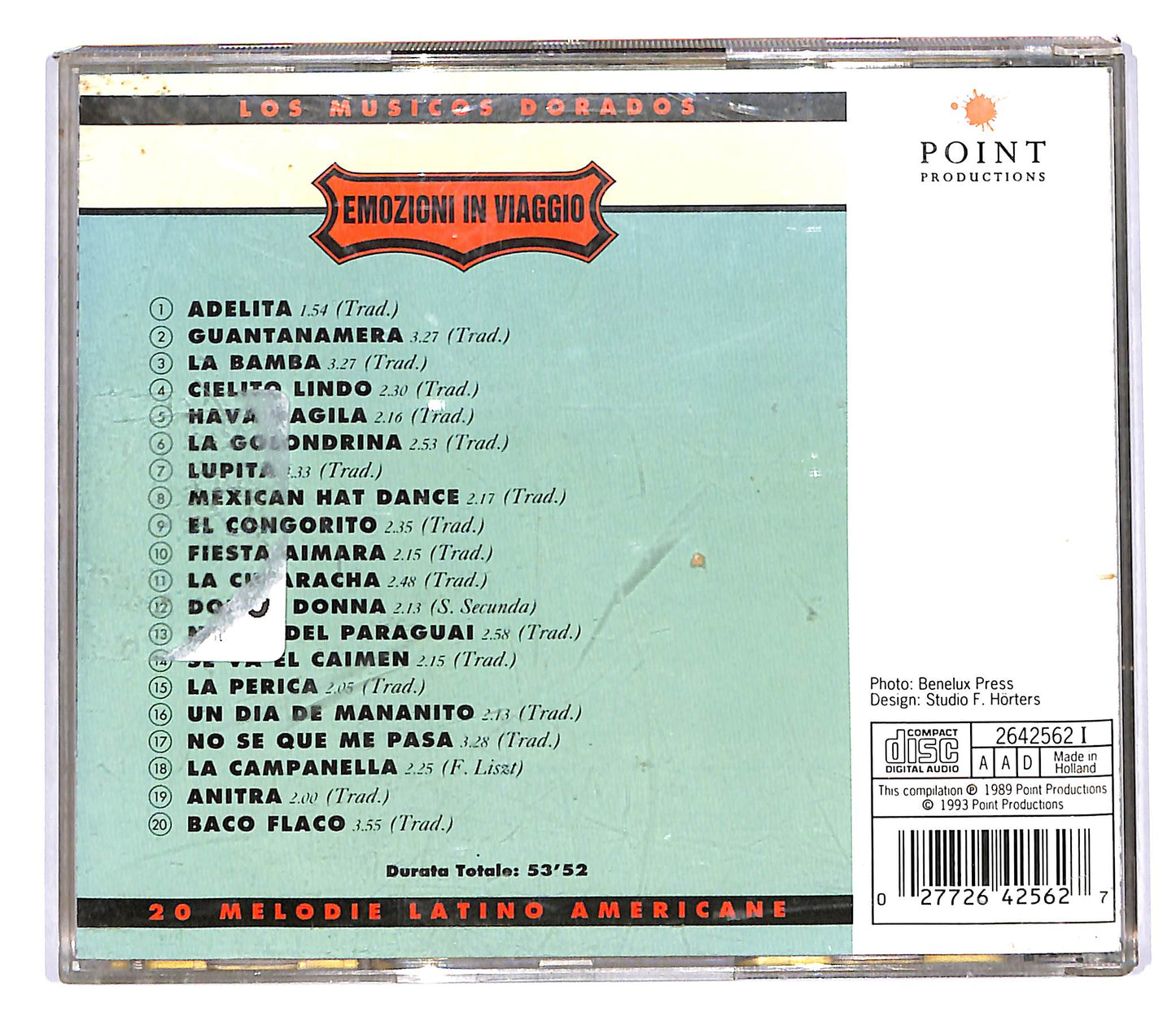 EBOND Various - Emozioni in viaggio - Fiesta latina CD CD102137