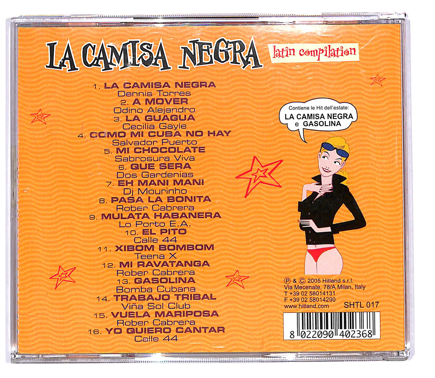 EBOND Various - La Camisa Negra - Latin Compilation CD CD102138