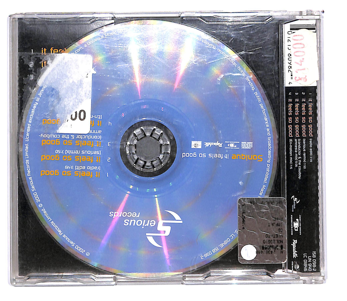 EBOND Sonique - It Feels So Good CD CD102144