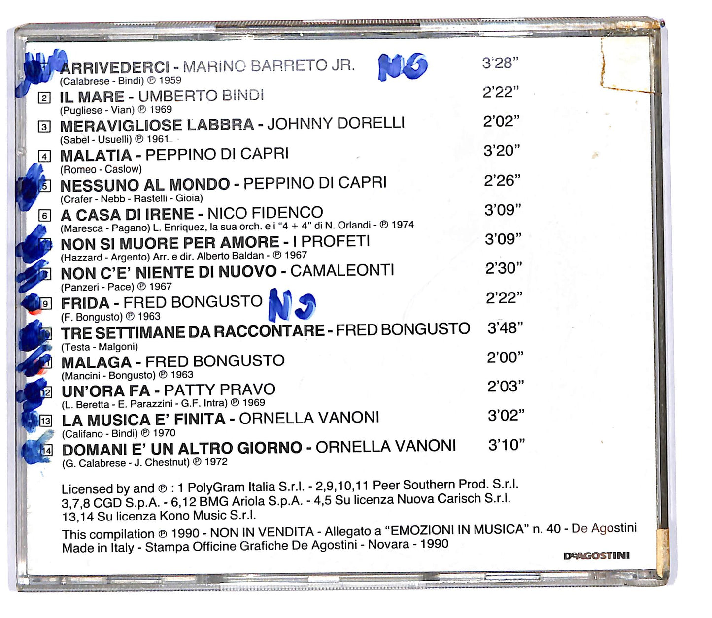 EBOND Various - C'Era Uno Slow - emozioni in musica EDITORIALE CD CD102216