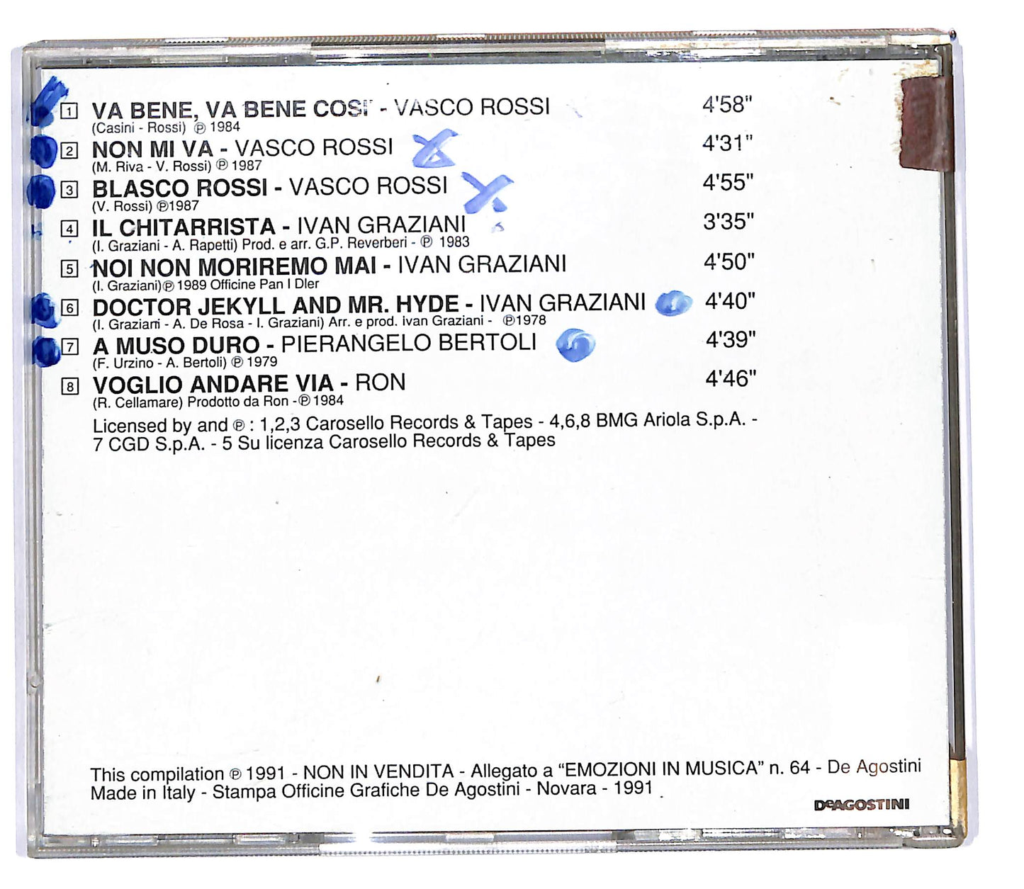 EBOND Various - Noi Non Moriremo Mai - Emozioni in musica EDITORIALE CD CD102217
