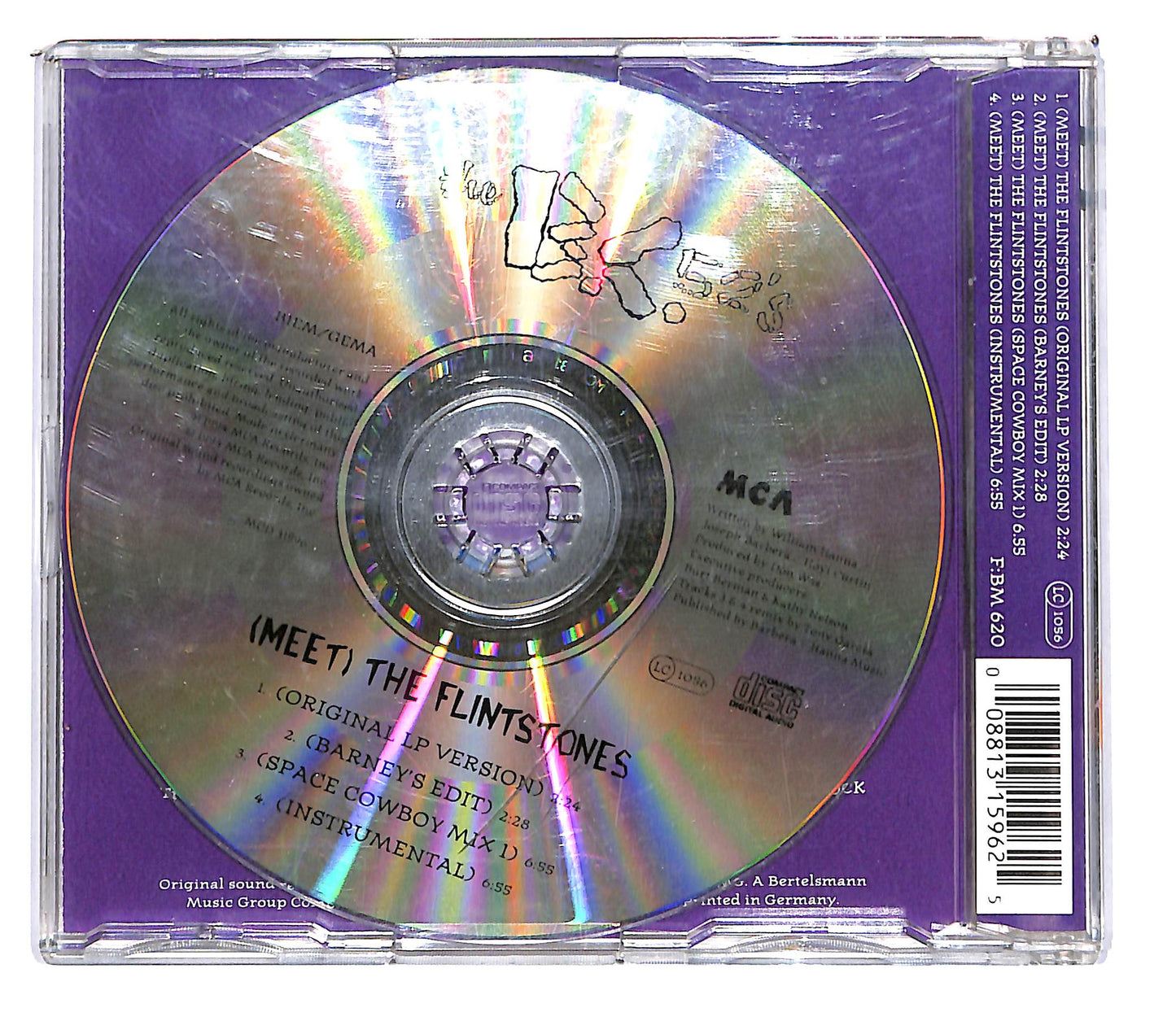 EBOND The B.C. 52's - (Meet) The Flintstones CD CD102238