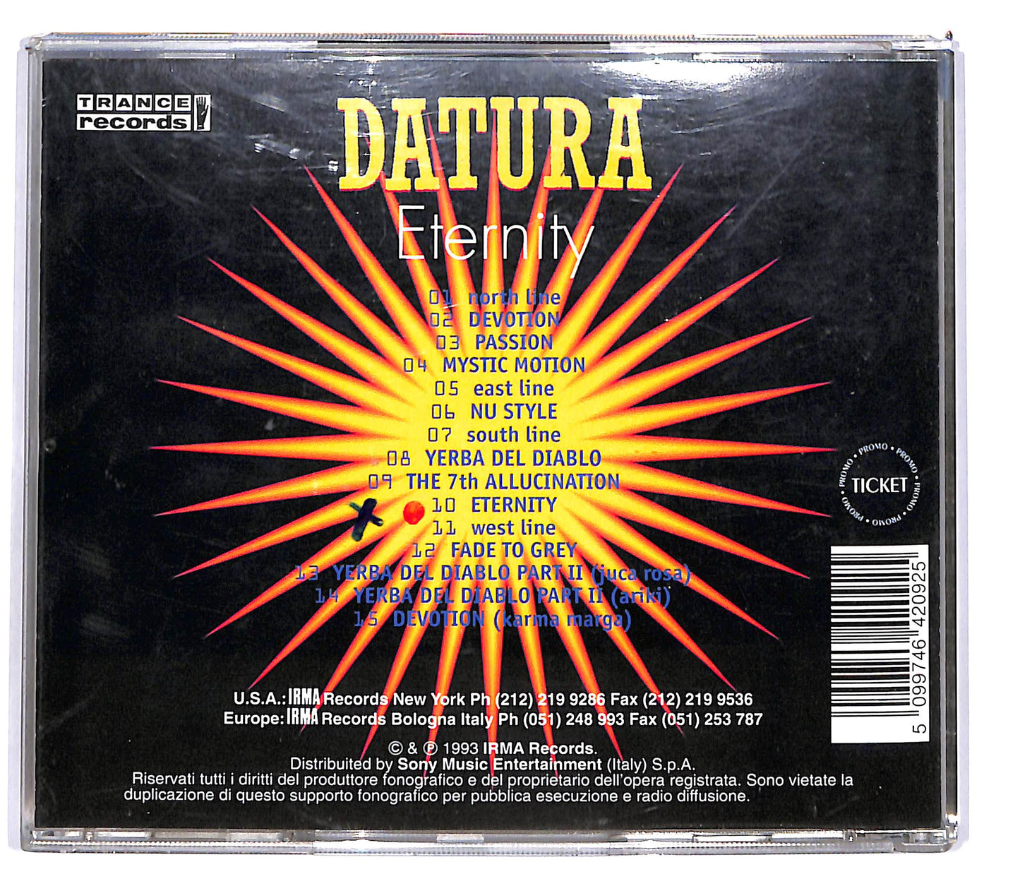 EBOND Datura - Eternity CD CD102248