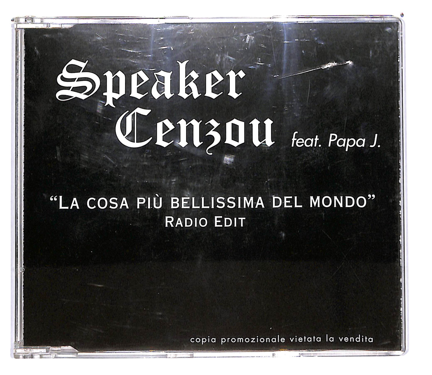 EBOND Speaker Cenzou Feat. Papa J - La Cosa Piu Bellissima Del Mondo CD CD102254