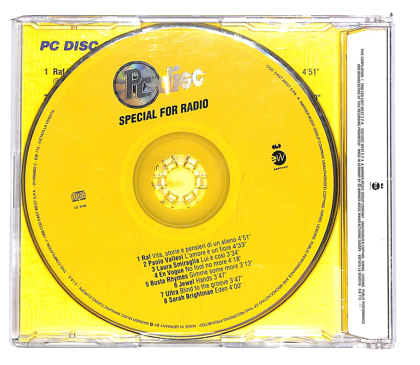 EBOND Various - Pc Disc Special For Radio CD CD102262