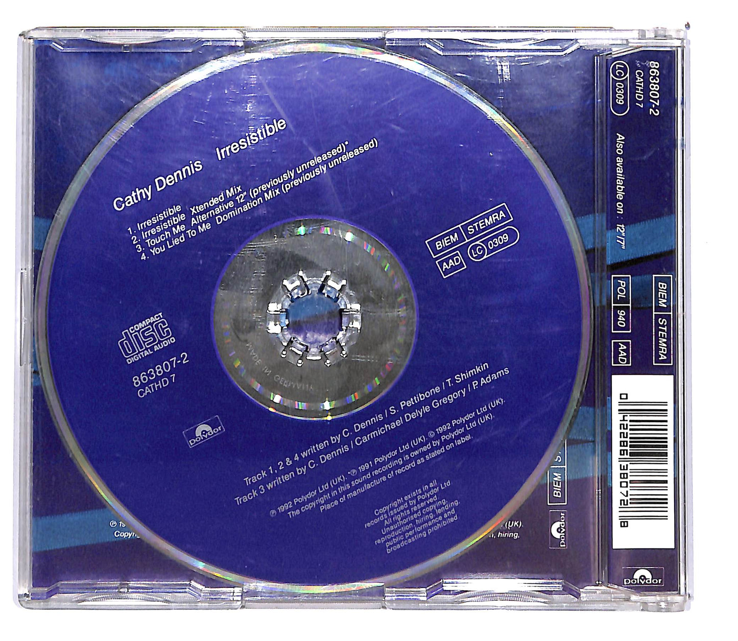 EBOND Cathy Dennis - Irresistible CD CD102266