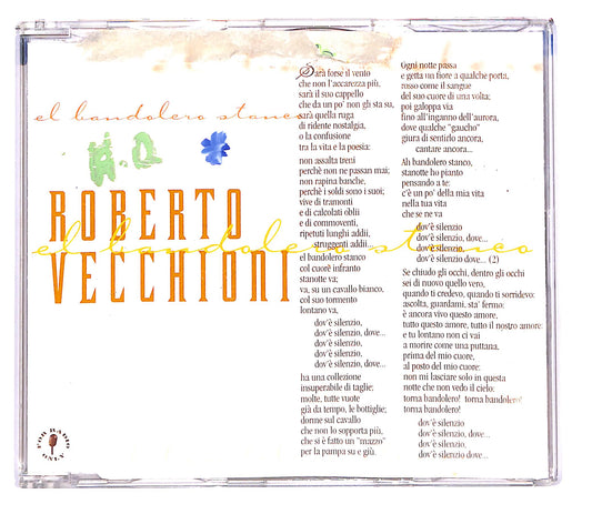 EBOND Roberto Vecchioni - El Bandolero Stanco CD CD102312