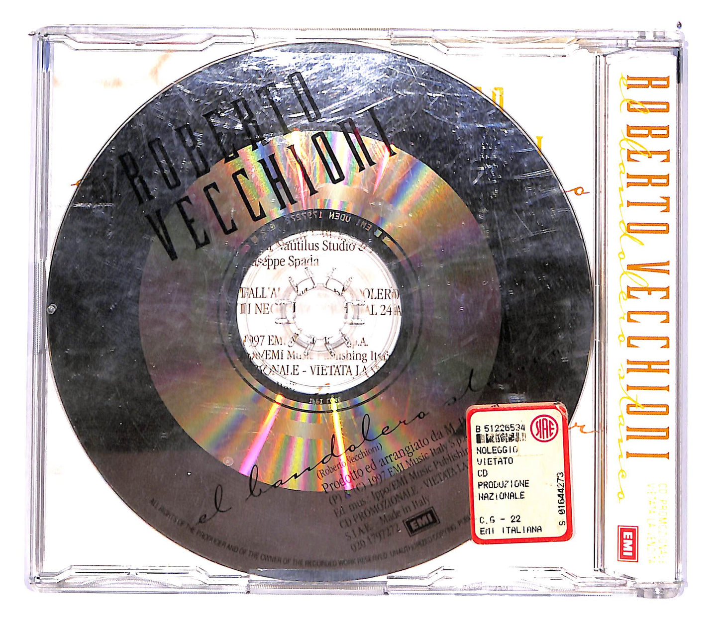 EBOND Roberto Vecchioni - El Bandolero Stanco CD CD102312