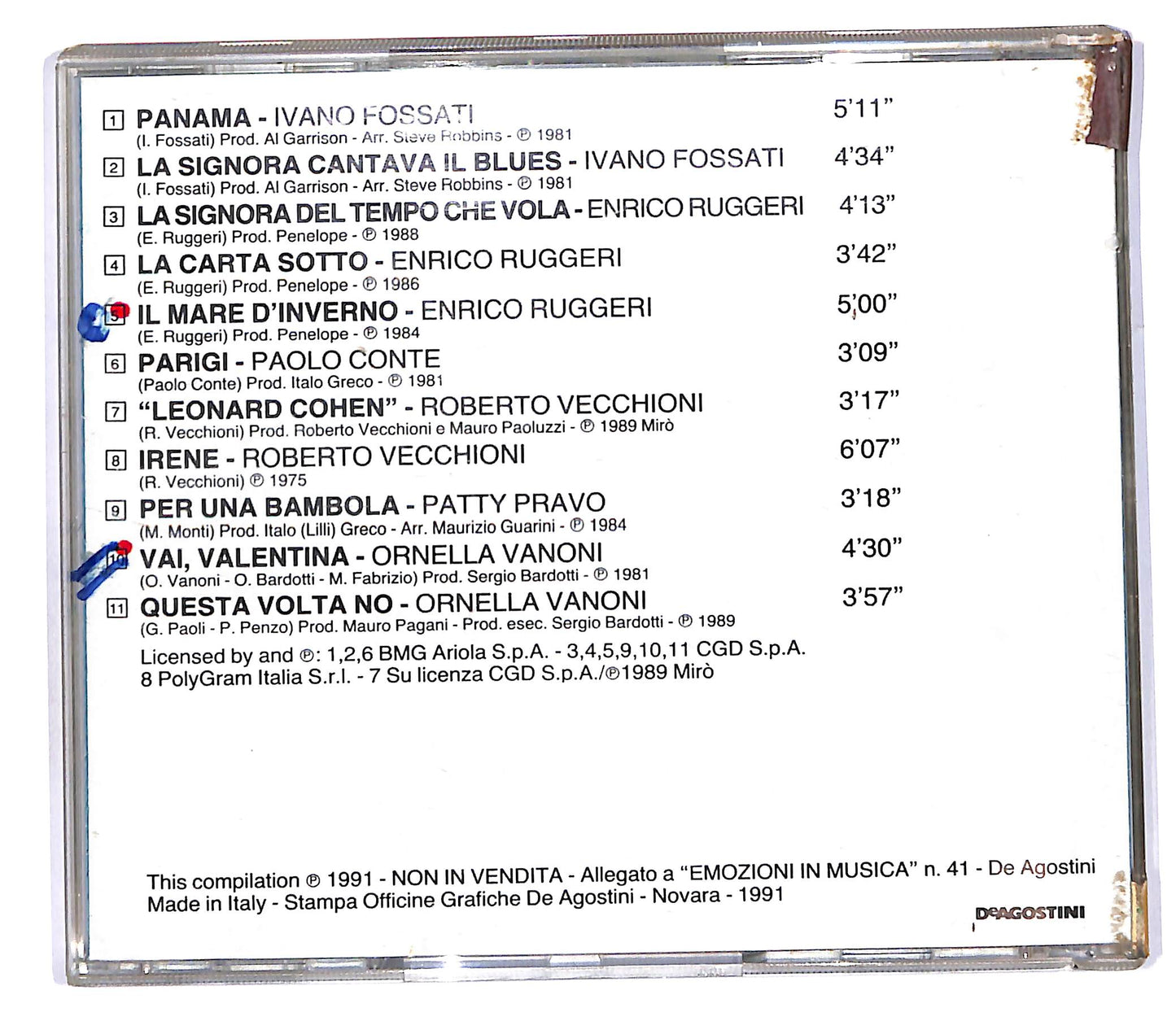 EBOND Various - Le Signore Del Tempo Che Vola EDITORIALE CD CD102349