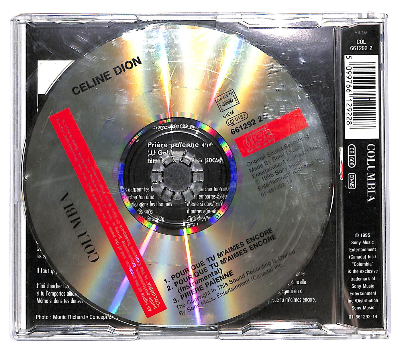 EBOND Celine Dion - Pour Que Tu M'Aimes Encore CD CD102364