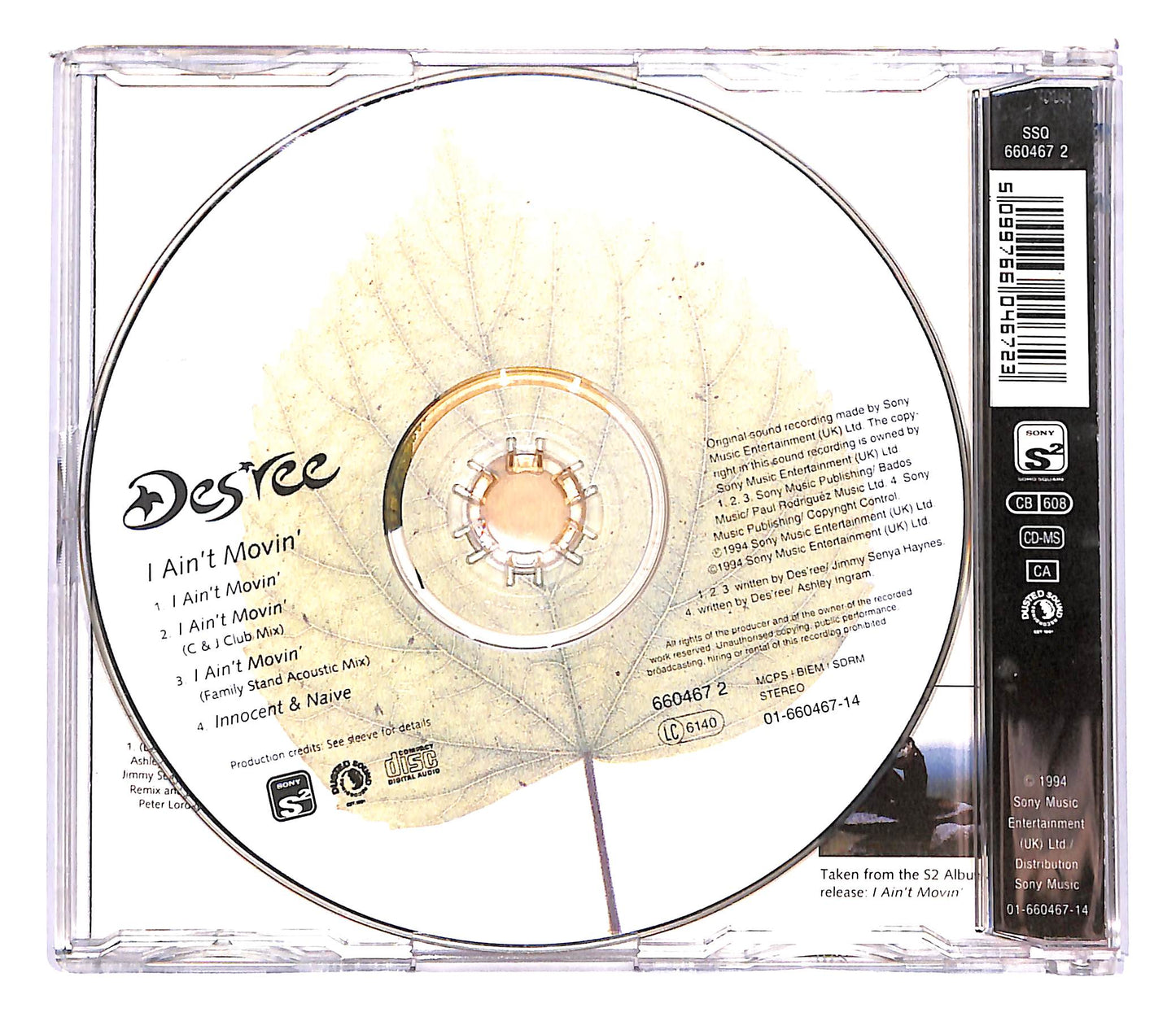 EBOND Des'ree - I Ain't Movin' CD CD102401