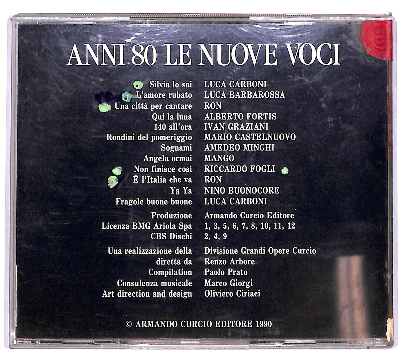 EBOND Various - Anni 80 - Le Nuove Voci CD CD102407