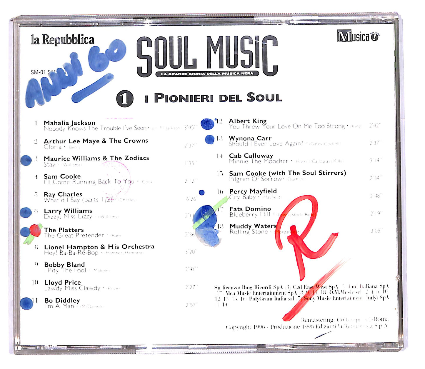 EBOND Various - I Pionieri Del Soul EDITORIALE CD CD102417