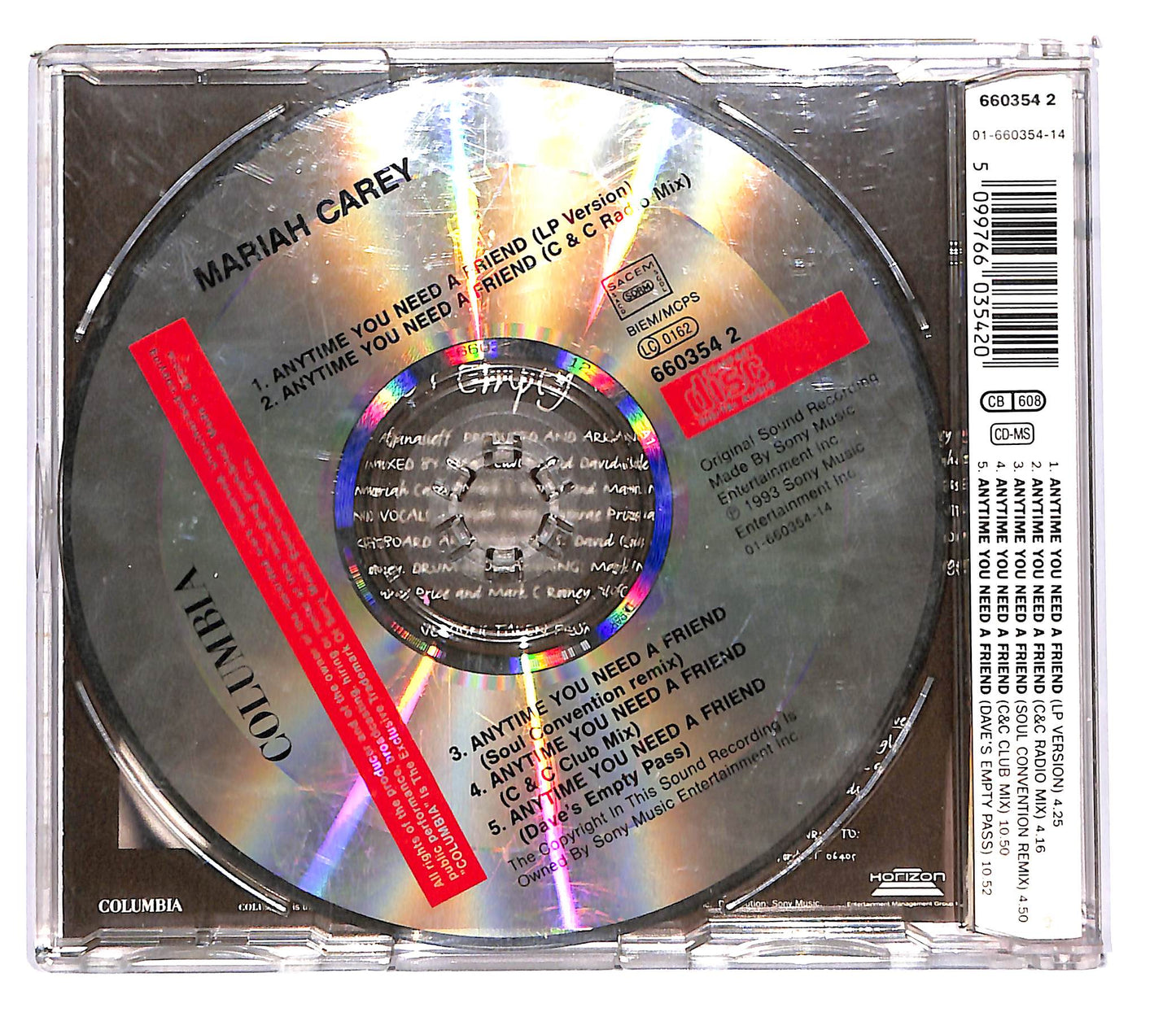 EBOND Mariah Carey - Anytime You Need A Friend CD CD102436