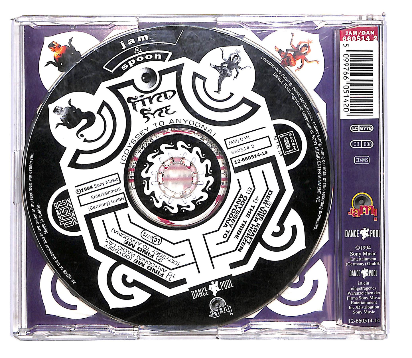 EBOND Jam & Spoon Featuring Plavka - Find Me(Odyssey To Anyoona) CD CD102441
