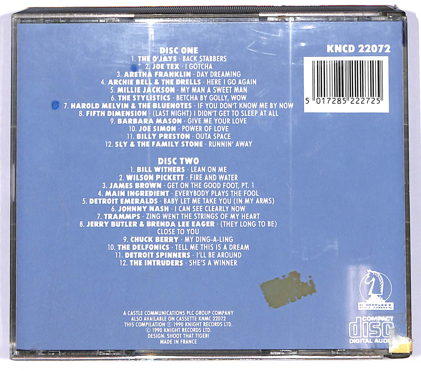 EBOND Various - Soul Years 1972 ( 2dichi) Box CD CD102443
