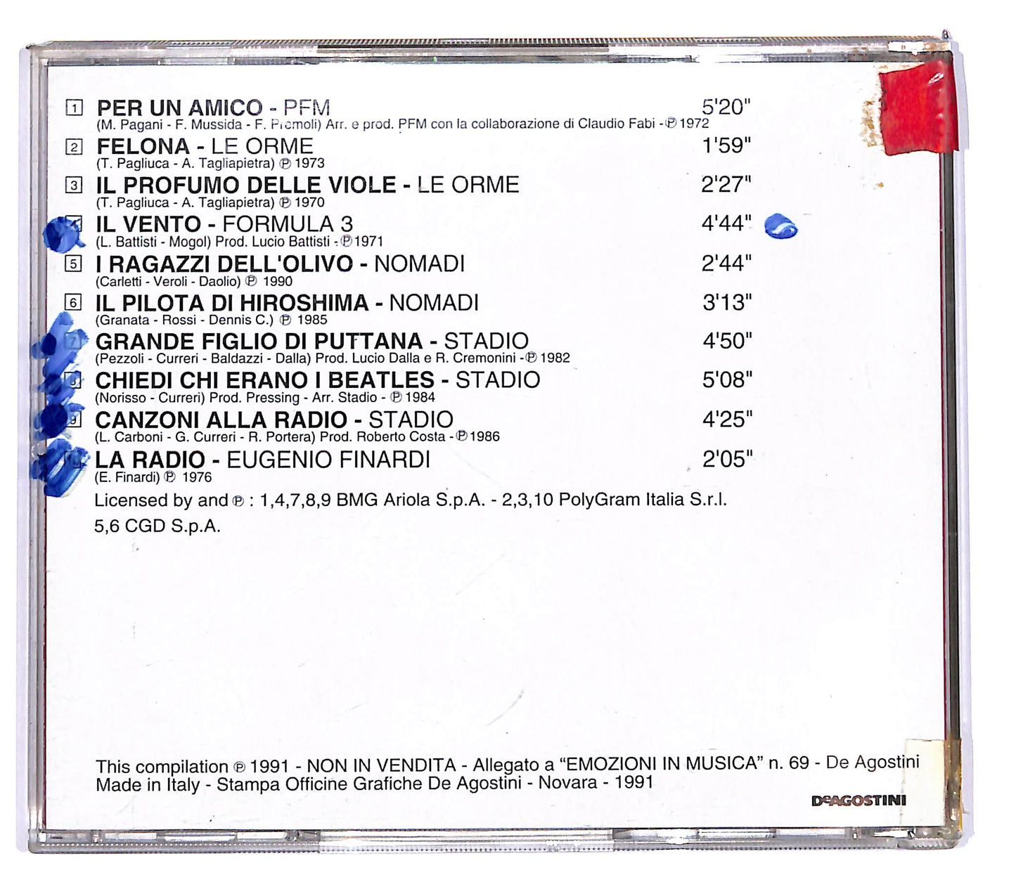 EBOND Various - Radio Rock - Emozioni in Musica CD CD102454