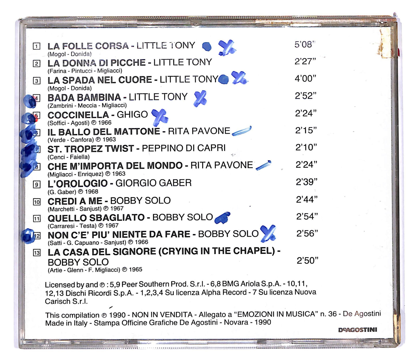 EBOND Various - Rockin' In Italy - Emozioni in musica EDITORIALE CD CD102458