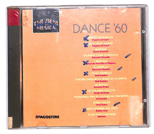 EBOND Various - Dance '60 Emozioni in Musica EDITORIALE CD CD102462