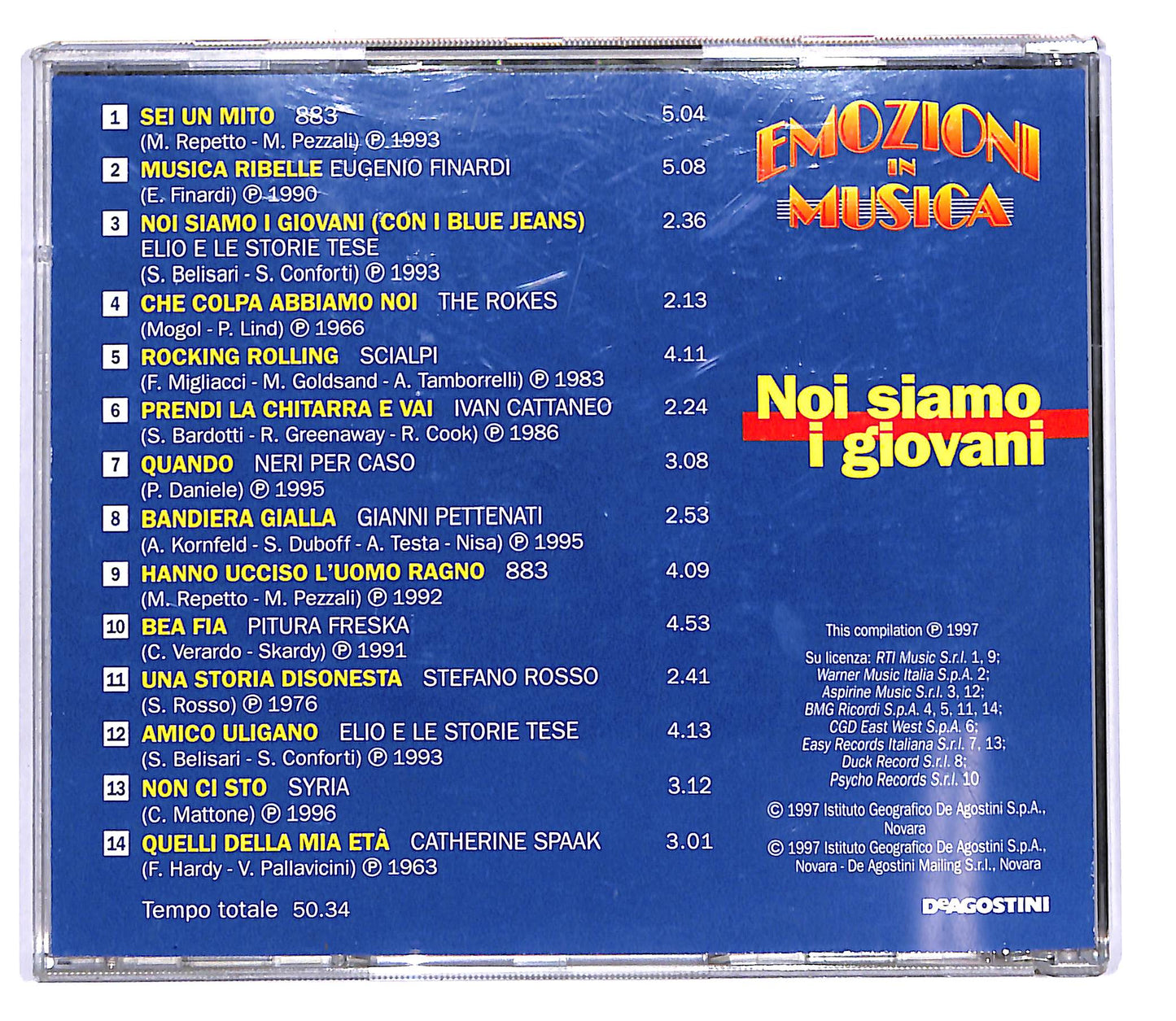 EBOND Various - Noi Siamo I Giovani - Emozioni in musicaEDITORIALE CD CD102507