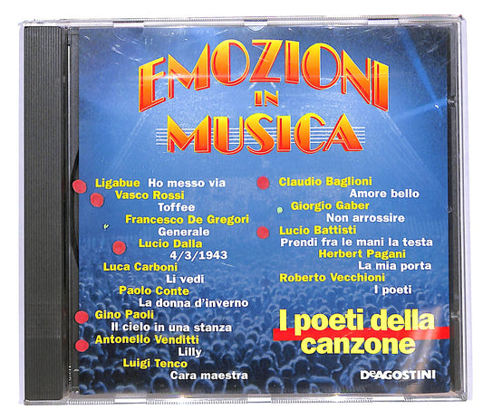 EBOND Various - I Poeti Della Canzone EDITORIALE CD CD102508
