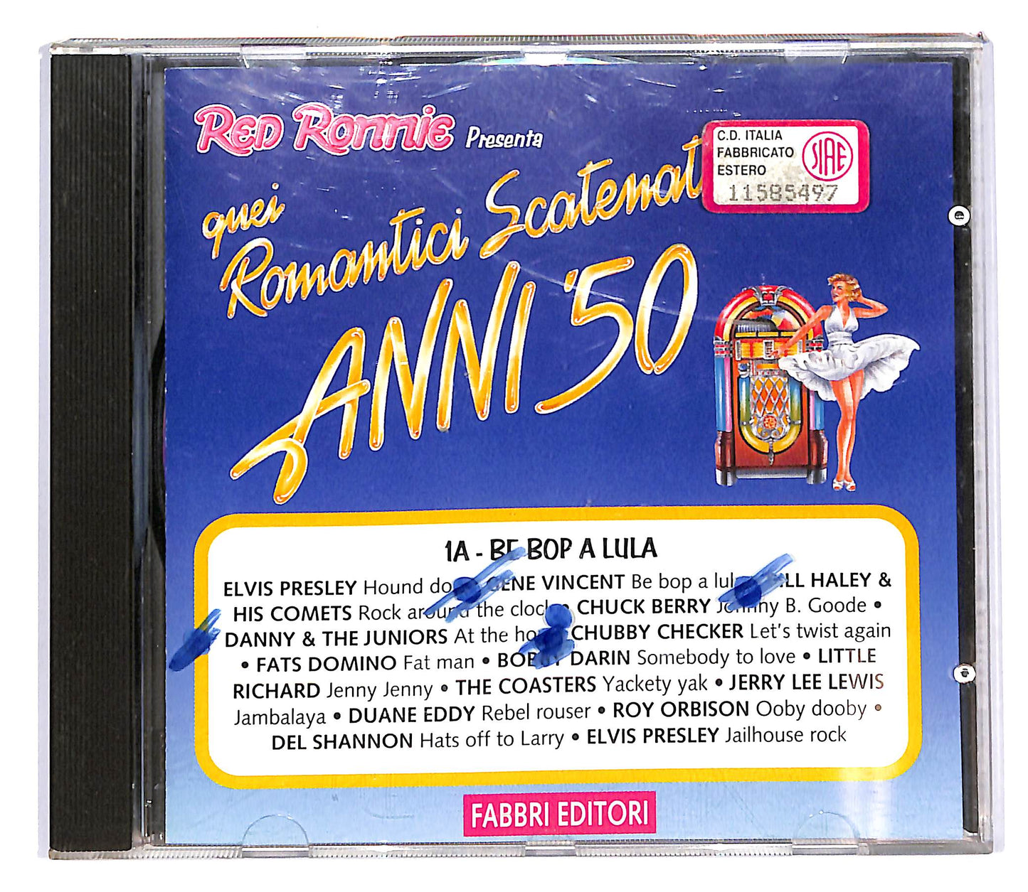 EBOND Various - Be Bop A Lula EDITORIALE CD CD102515